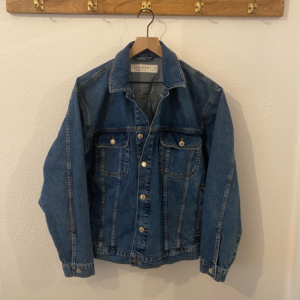 Brand New Topman Oversized Denim Jacket